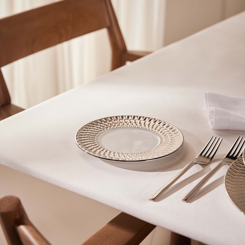 Twist Platine Bread And Butter Plate bernardaud twist platine bread and butter plate