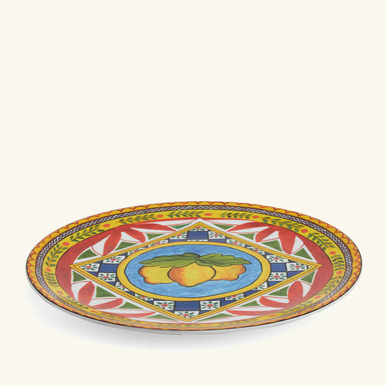 Carretto Charger Plate Round 31cm dolce gabbana casa carretto charger plate round 31cm