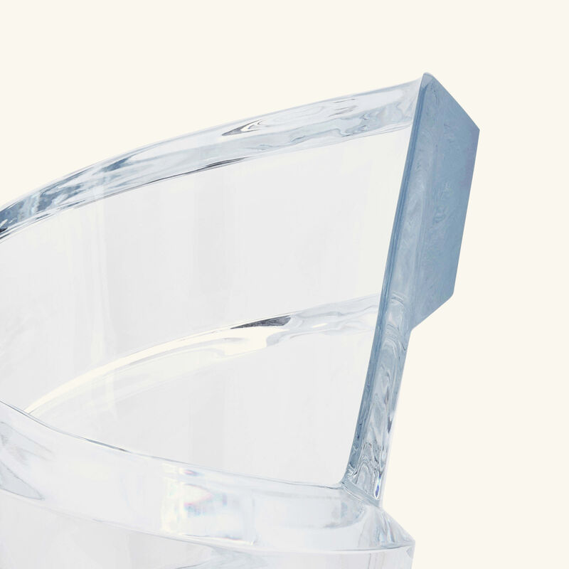 baccarat spirale vase medium clear