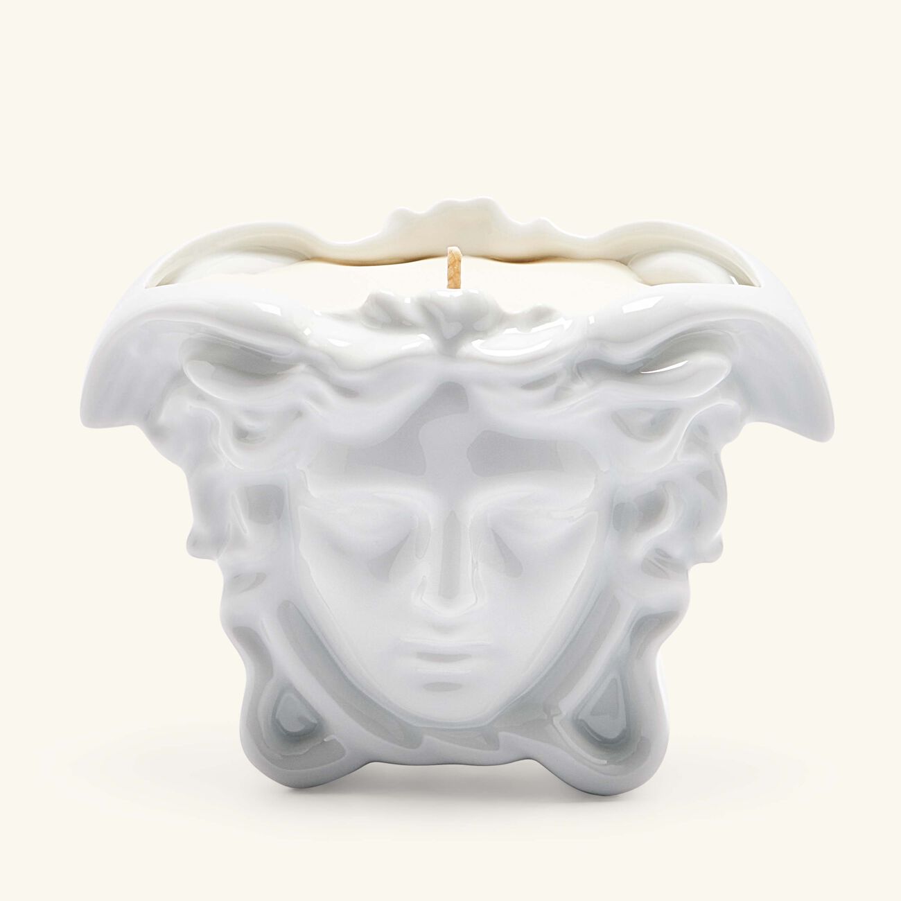 Medusa Grande Candle White versace medusa grande candle white