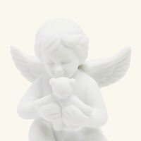 Weiss Matt Angel Figurine Mini White rosenthal weiss matt angel figurine mini white