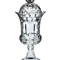 Clear Incense Burner With Cover Lid, small