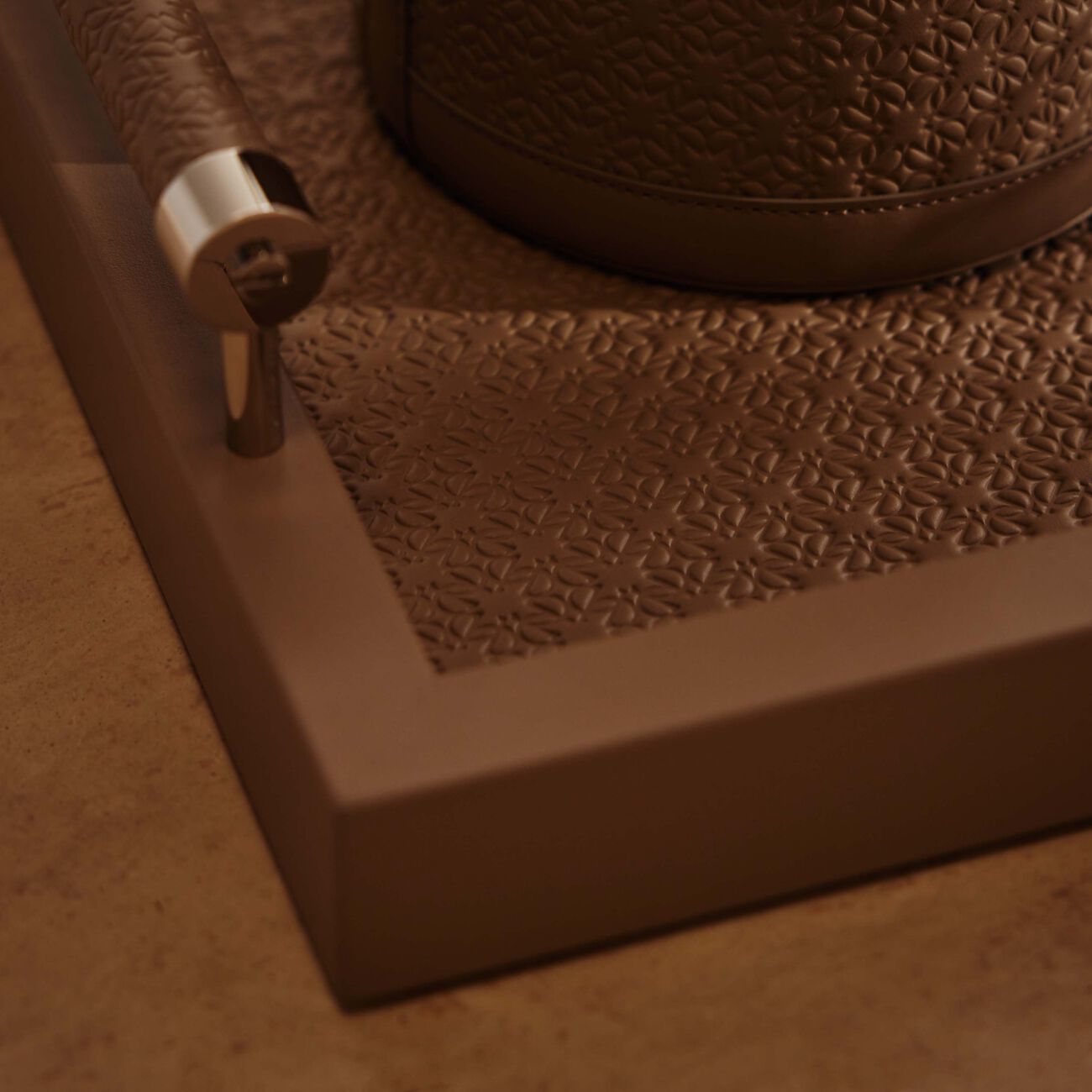 giobagnara elie saab monogram tray rectangular small mouton