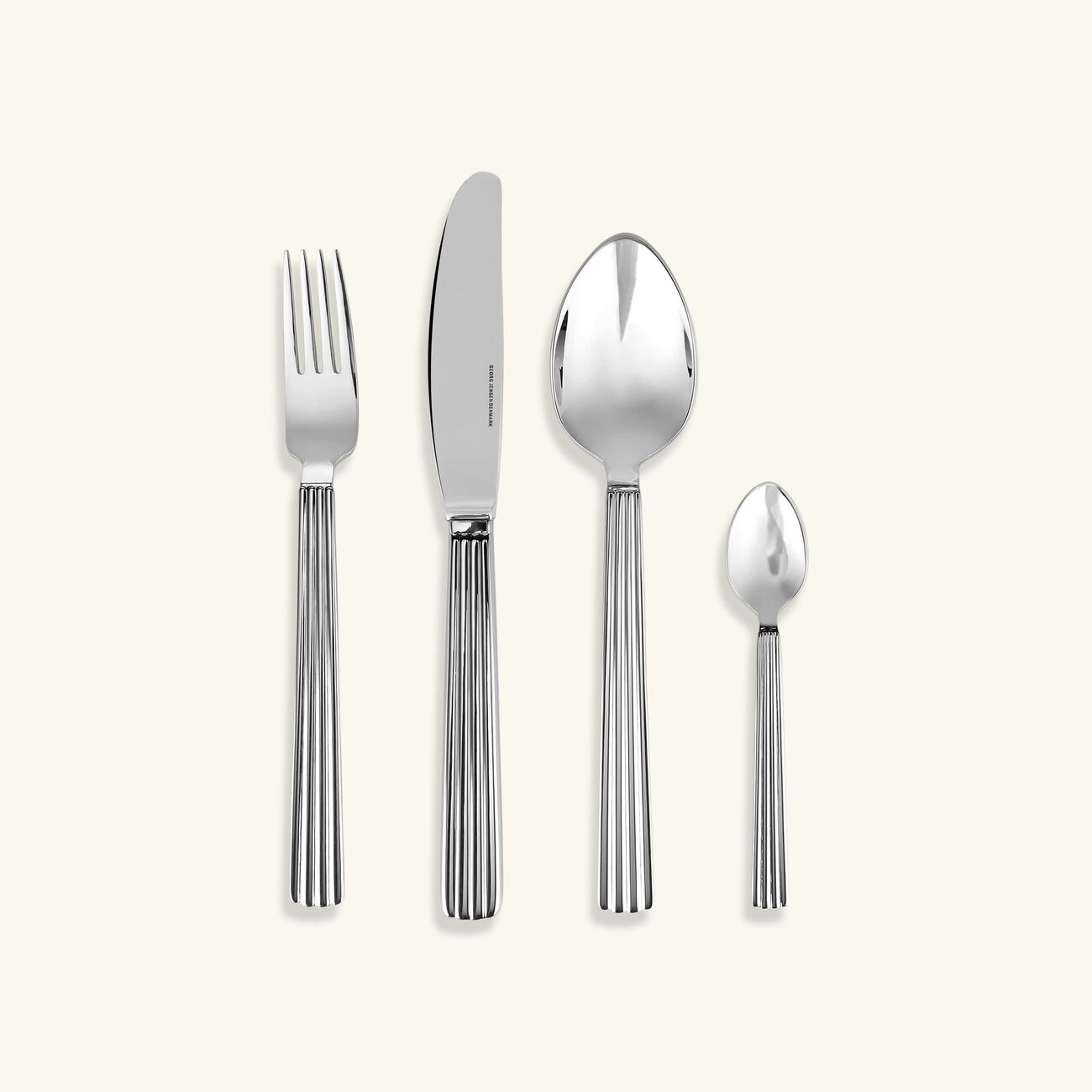Bernadotte Cutlery Clear Set Of 24 georg jensen bernadotte cutlery clear set of 24