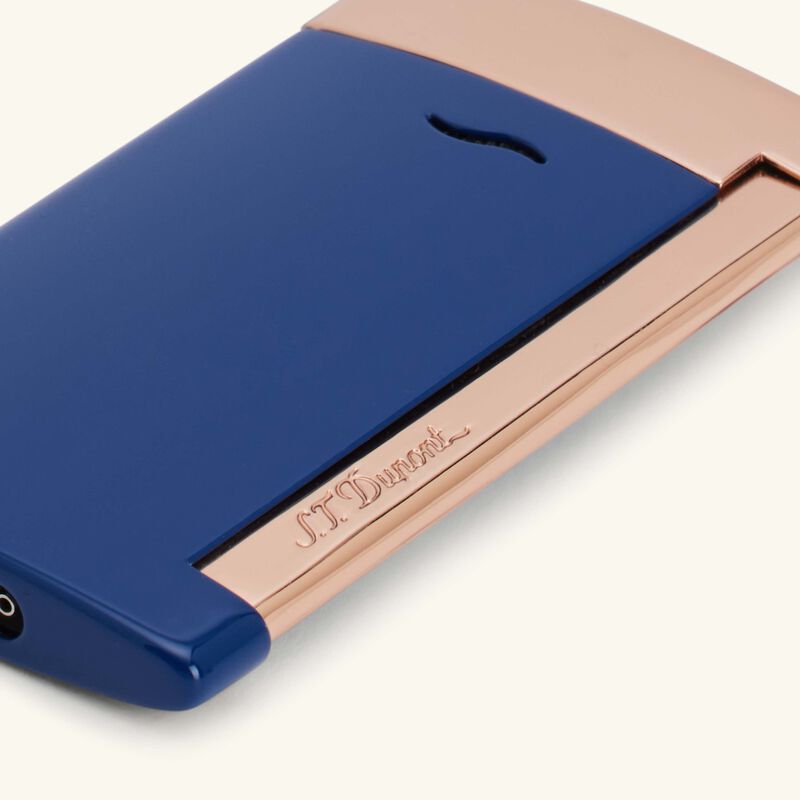 Slim 7 Lighter Blue st dupont slim 7 lighter blue