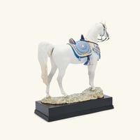 lladro arabian pure breed horse sculpture large white limited edition