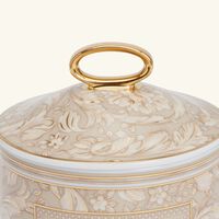 فيرساتشي علبة الحلى والمجوهرات الصغيرة باروكو بلون البيج