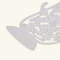 كريستوفل قطعة الزينة تريزور دارجان 2024 على شكل دلو للمشروب بحجم صغير من البالاديوم