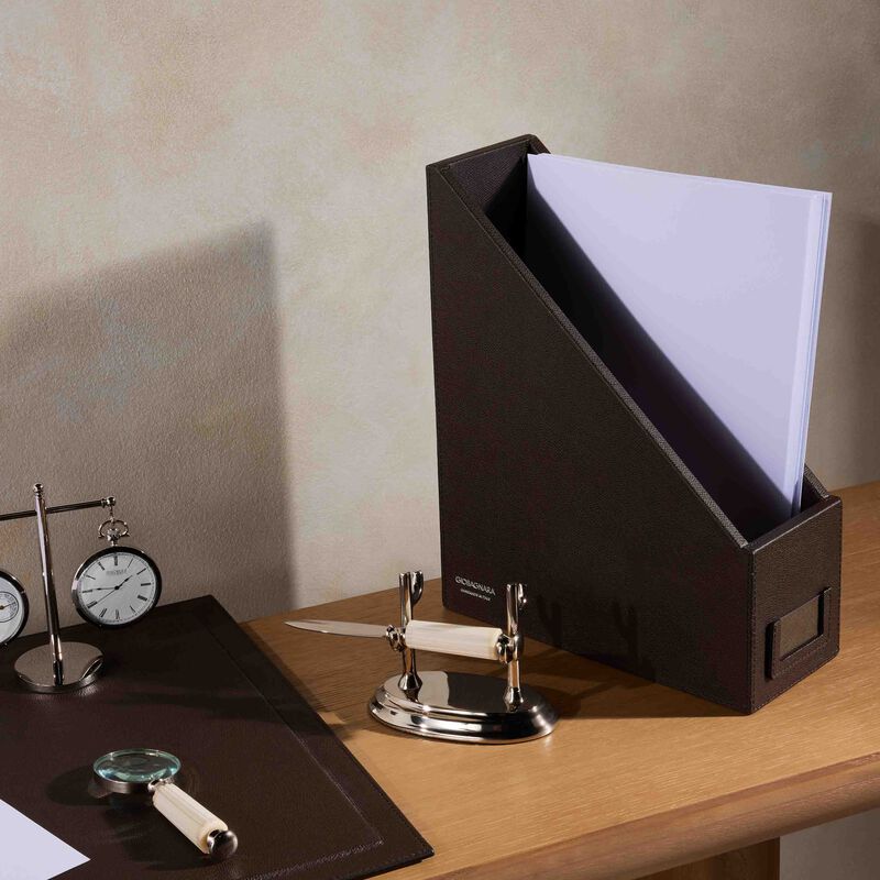 File Holder Brown giobagnara file holder brown