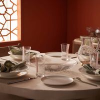 dimlaj nagham tall glass tumbler pink set of 6