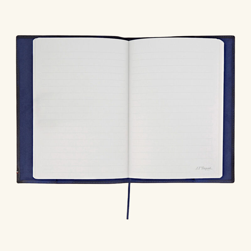 غلاف لحفظ الدفاتر أزرق اس تي دوبون غلاف لحفظ الدفاتر أزرق