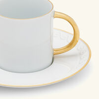 l objet neptune coffee cup   saucer white set of 6