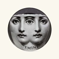 Tema e Variazioni no.350 Gemini Wall Plate fornasetti tema e variazioni no 350 gemini wall plate