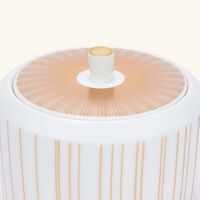 bernardaud sol sugar bowl gold