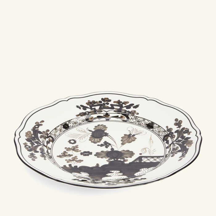 Oriente Italiano Dinner Plate Grey ginori 1735 oriente italiano dinner plate grey