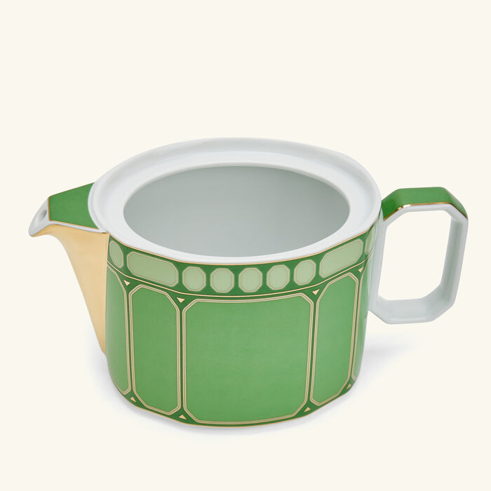 rosenthal signum fern tea pot green