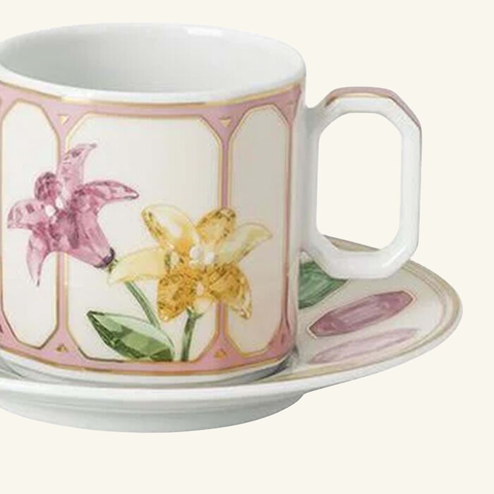 روزنتال فنجان الإسبريسو آيديليا مارشملو مع صحنه