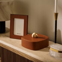 Pebble Trinket Box Camel assouline pebble trinket box camel