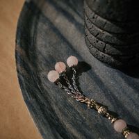 light of sakina misbaha rose agate