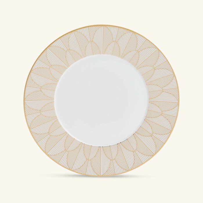 christofle malmaison imp riale soup plate gold 27cm