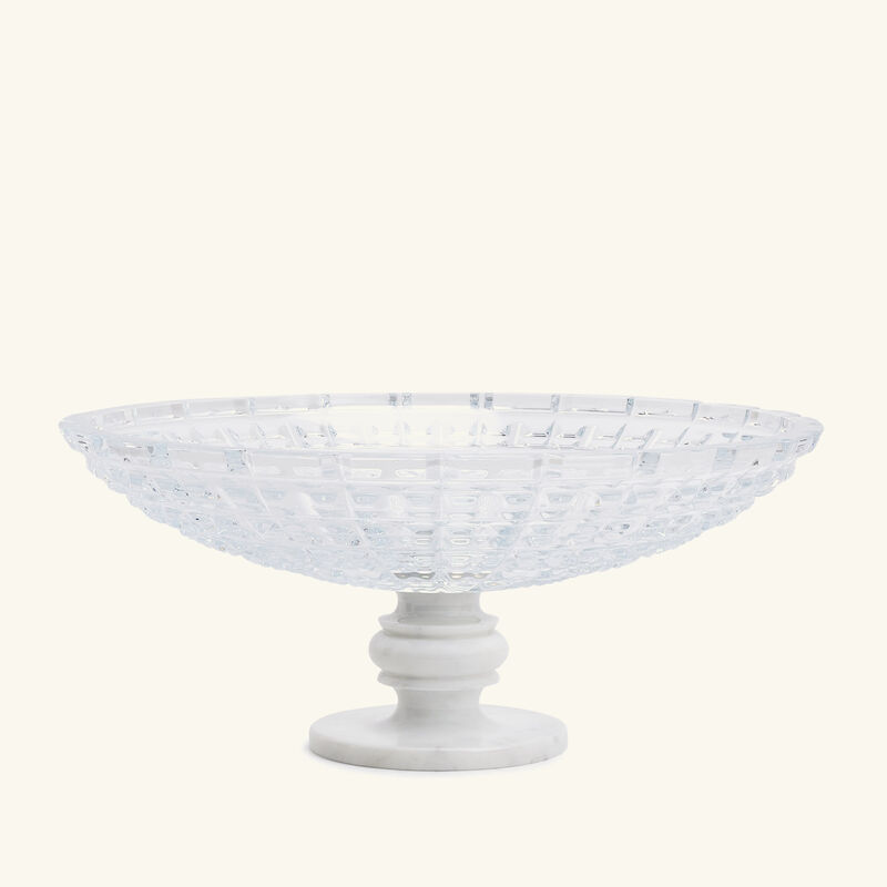 baccarat new antique centerpiece white limited edition