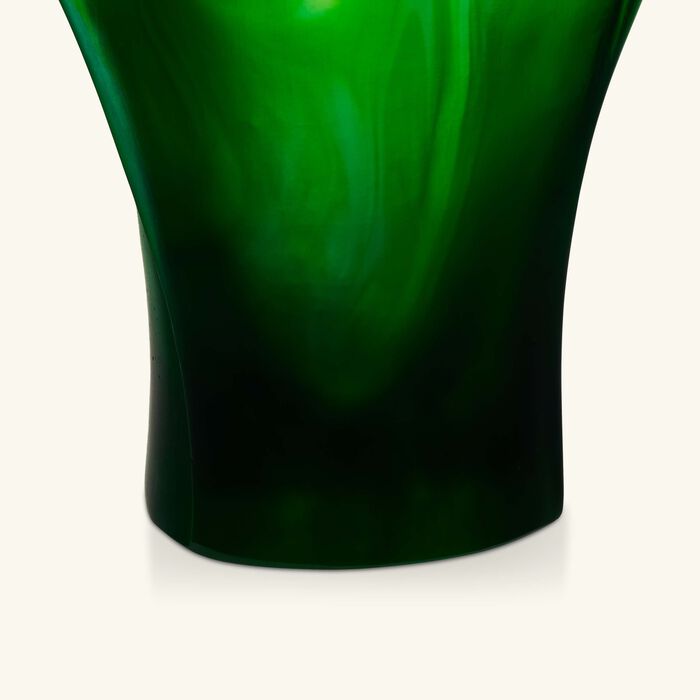 Ginkgo Vase Medium Green daum ginkgo vase medium green