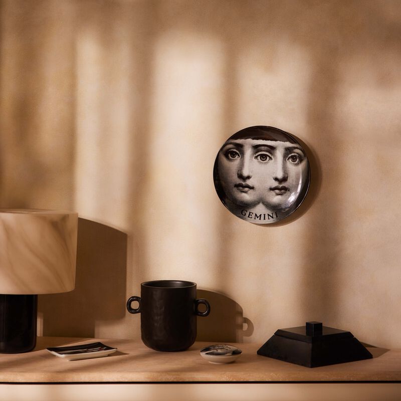 Tema e Variazioni no.350 Gemini Wall Plate fornasetti tema e variazioni no 350 gemini wall plate