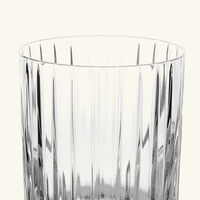 baccarat harmonie drinking glass large clear set of 2