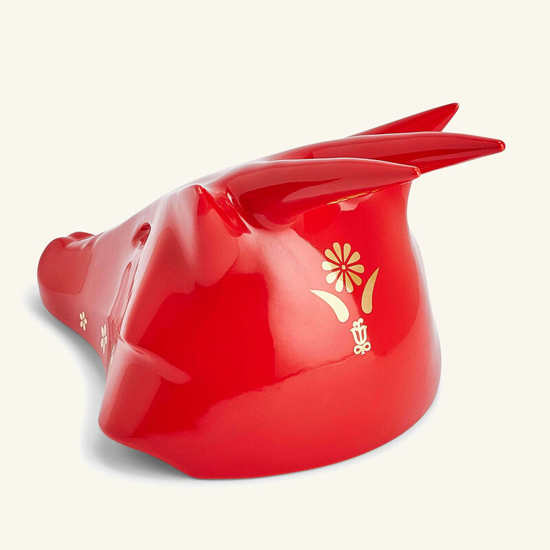 The Dragon Sculpture Small Red lladro the dragon sculpture small red