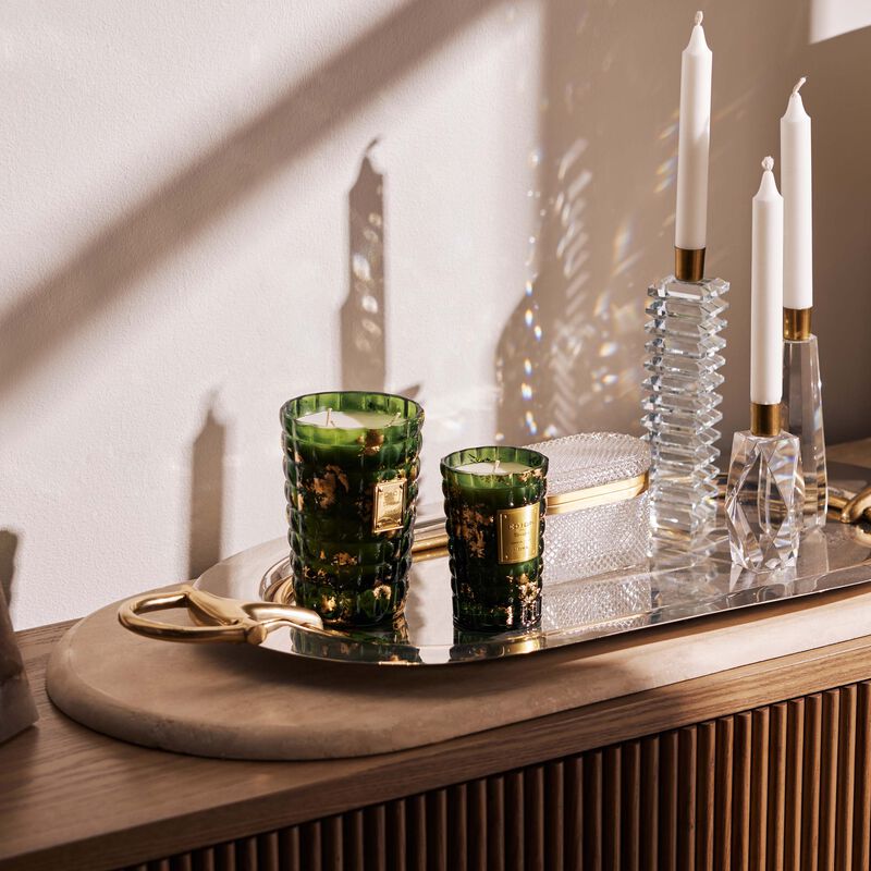 edion iris green scented candle 300g