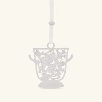 كريستوفل قطعة الزينة تريزور دارجان 2024 على شكل دلو للمشروب بحجم صغير من البالاديوم