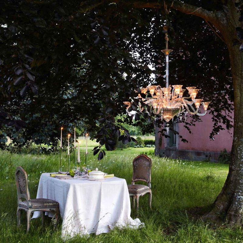 ثريا ميل نوي بـ24 مصباحًا باكارا ثريا ميل نوي بـ24 مصباحًا