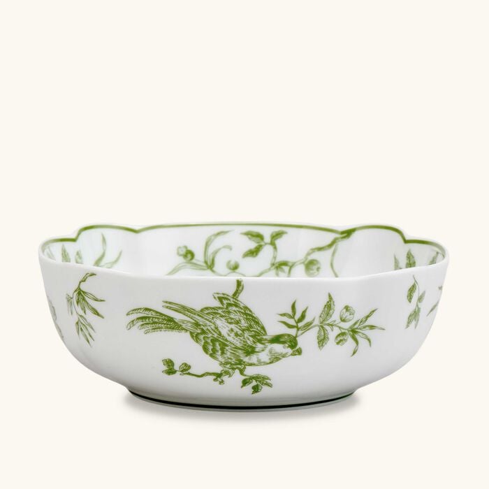Albertine Dessert Plate Square Green bernardaud albertine dessert plate square green