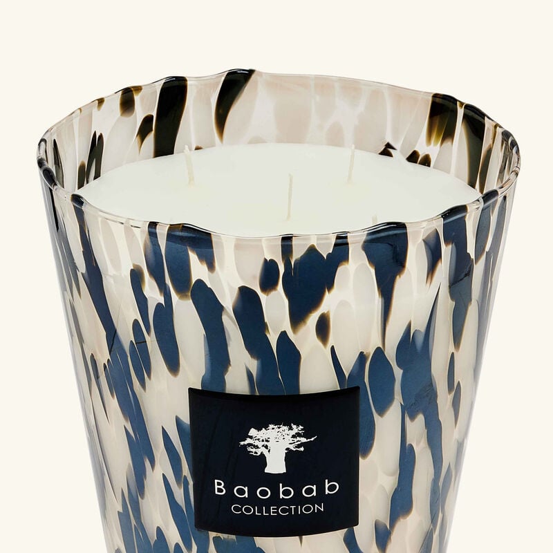 Pearls Black Candle Max 24 baobab collection pearls black candle max 24
