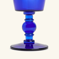 Hana Drinking Glass Blue Set of 4 ira udaipur hana drinking glass blue set of 4