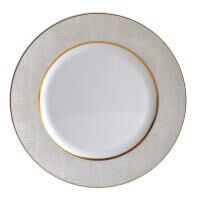 Sauvage Blanc Dinner Plate, small