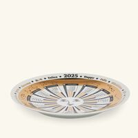 فورناسيتي طبق تزيين الجدار باللون الأبيض بتقويم عام 2025