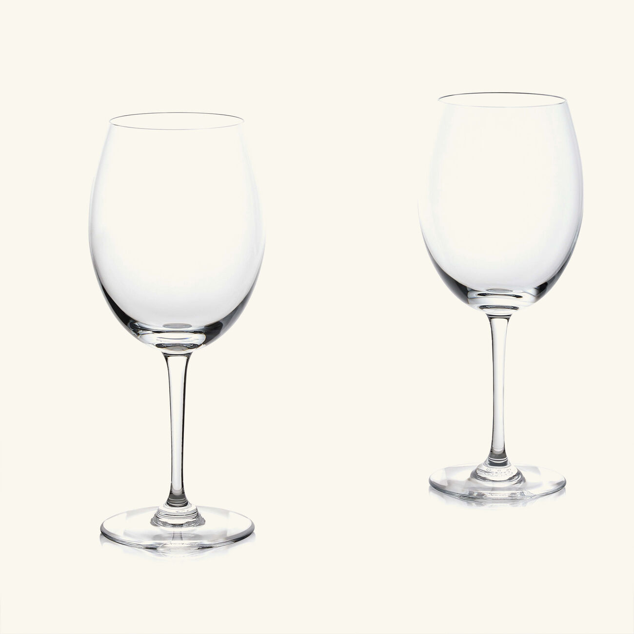 baccarat oenologie bordeaux wine glass clear set of 2