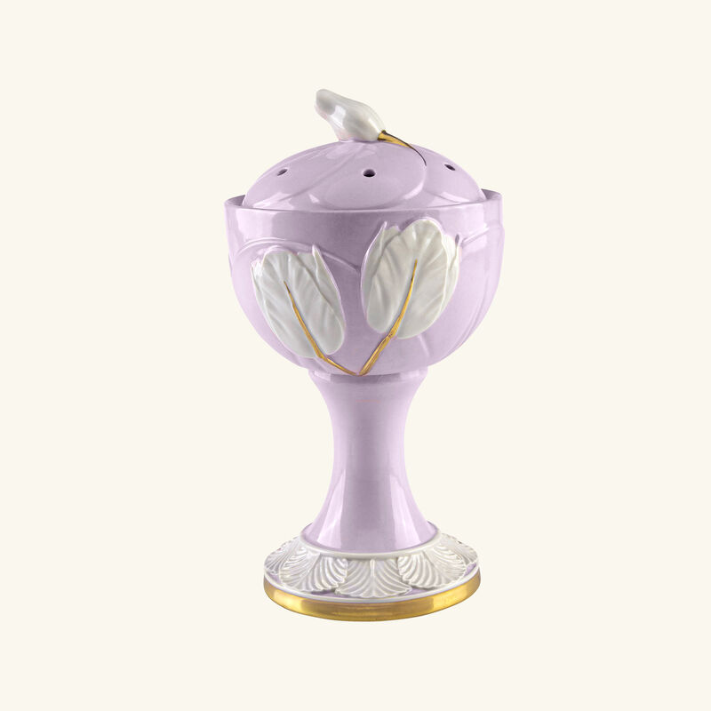 villari tulip incense burner purple