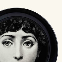 fornasetti ortensia tray round large grey