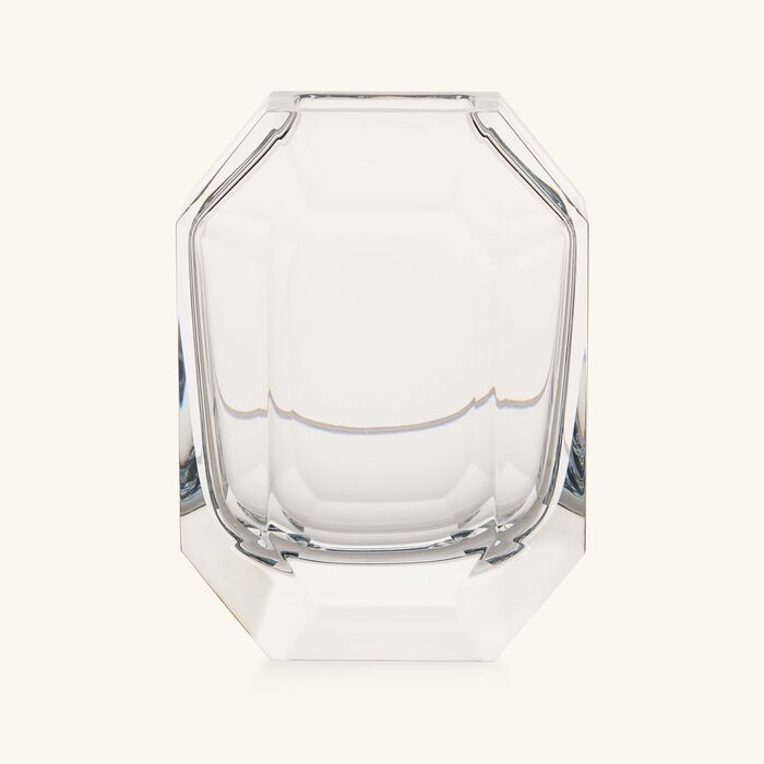 baccarat octogone bud vase small clear