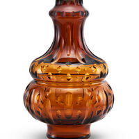 Passion Vaso In Cristallo Cognac, small