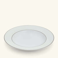 Dune Soup Plate Round White 19cm bernardaud dune soup plate round white 19cm