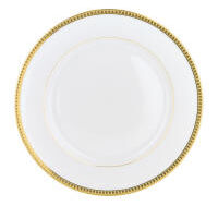 Malmaison Gold Dinner Plate, small