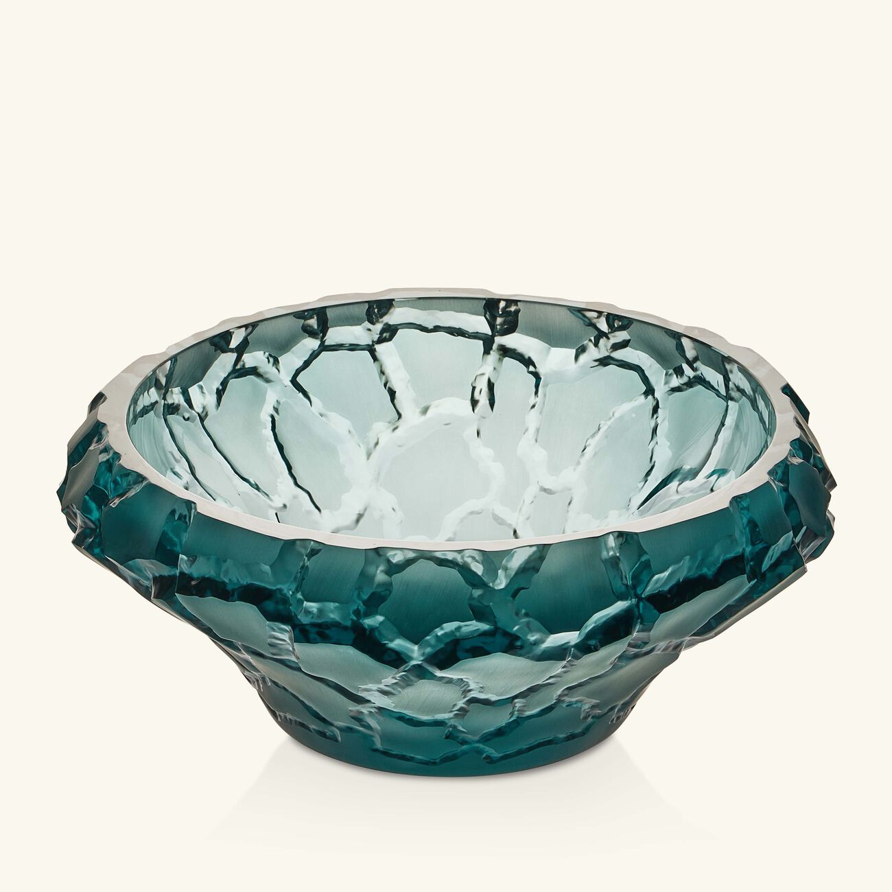 lalique terramineral caldera centerpiece blue