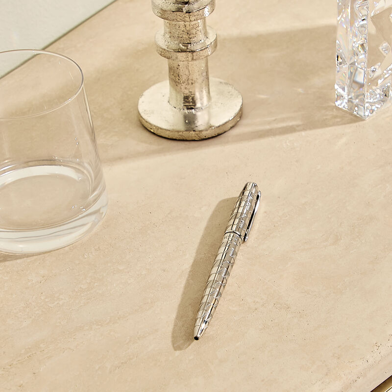Line D Eternity Rollerball Pen Silver st dupont line d eternity rollerball pen silver