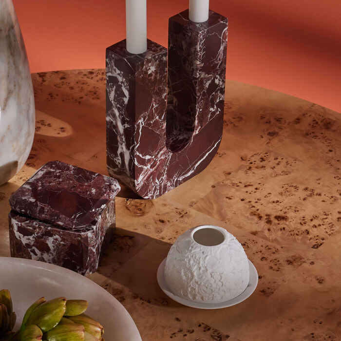 bernardaud wild flowers lithophanie