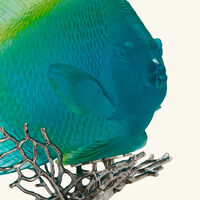 مزهرية السَمكة المَلاكية مايا رويال متوسطة الحجم زرقاء بإصدار محدود دوم مزهرية السَمكة المَلاكية مايا رويال متوسطة الحجم زرقاء بإصدار محدود