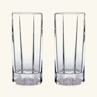 Medusa Lumiere Drinking Glass Clear Set Of 2 versace medusa lumiere drinking glass clear set of 2