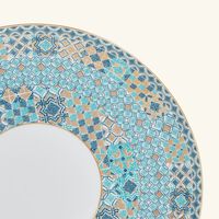 haviland portofino underplate round blue 32cm